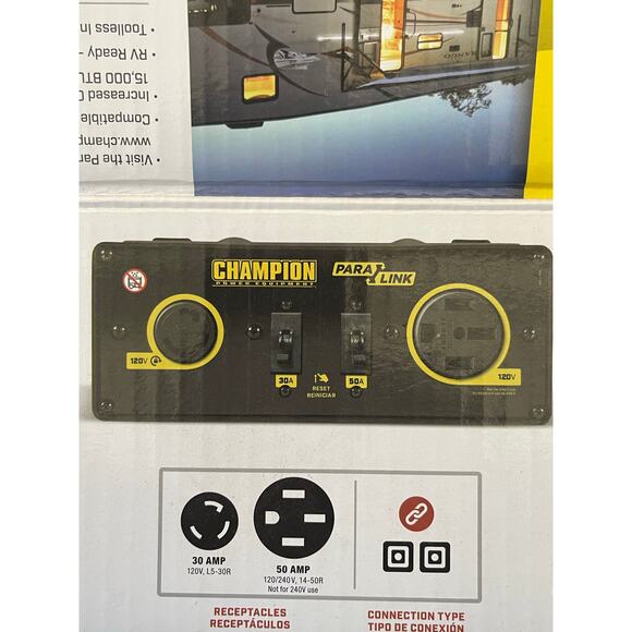 NEW IN BOX GENERATOR CHAMPION PARA LINK 100319 - Picture 1 of 7